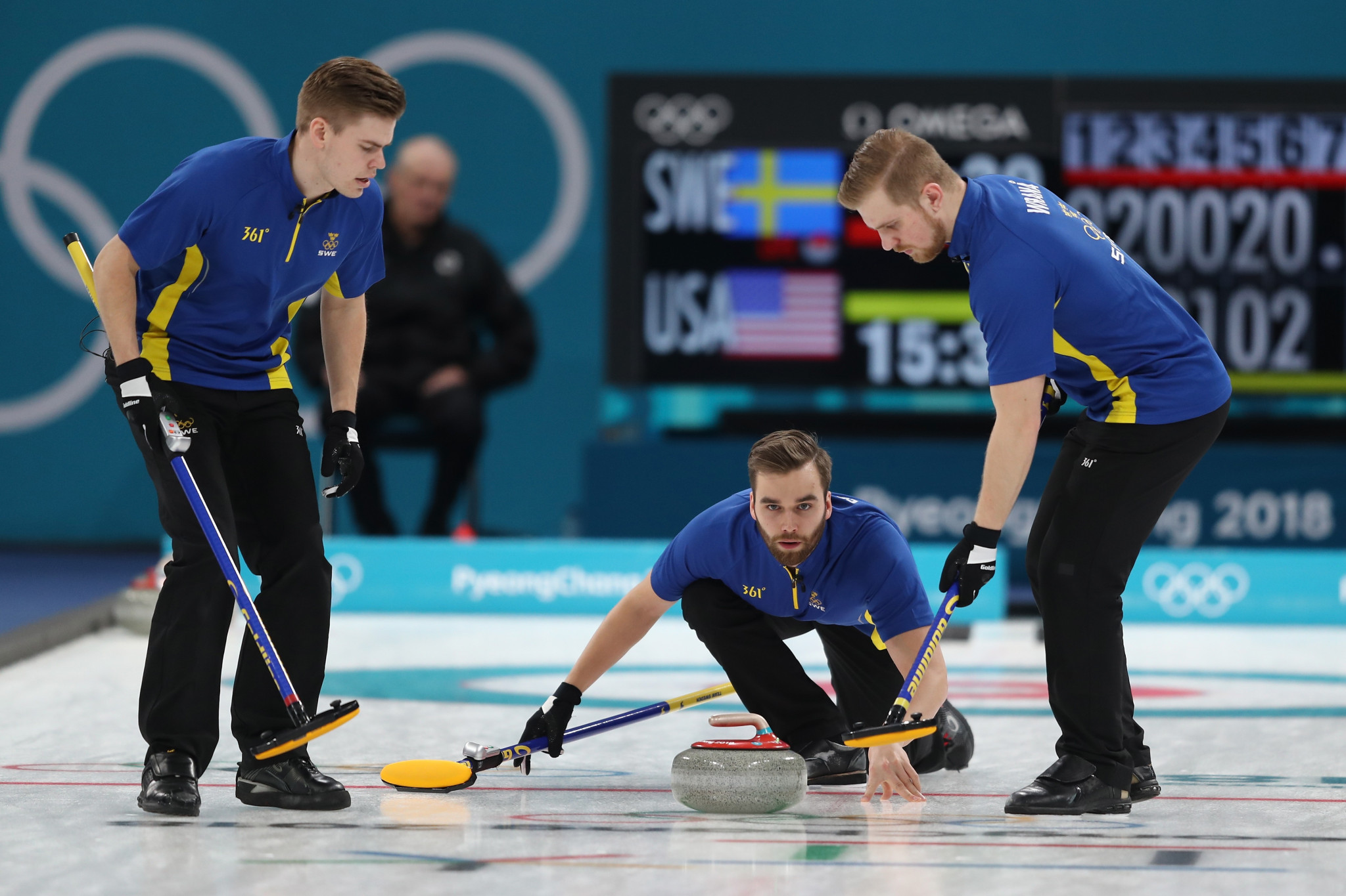 Sweden twice led in the final but ultimately had to settle for the silver medal ©Getty Images