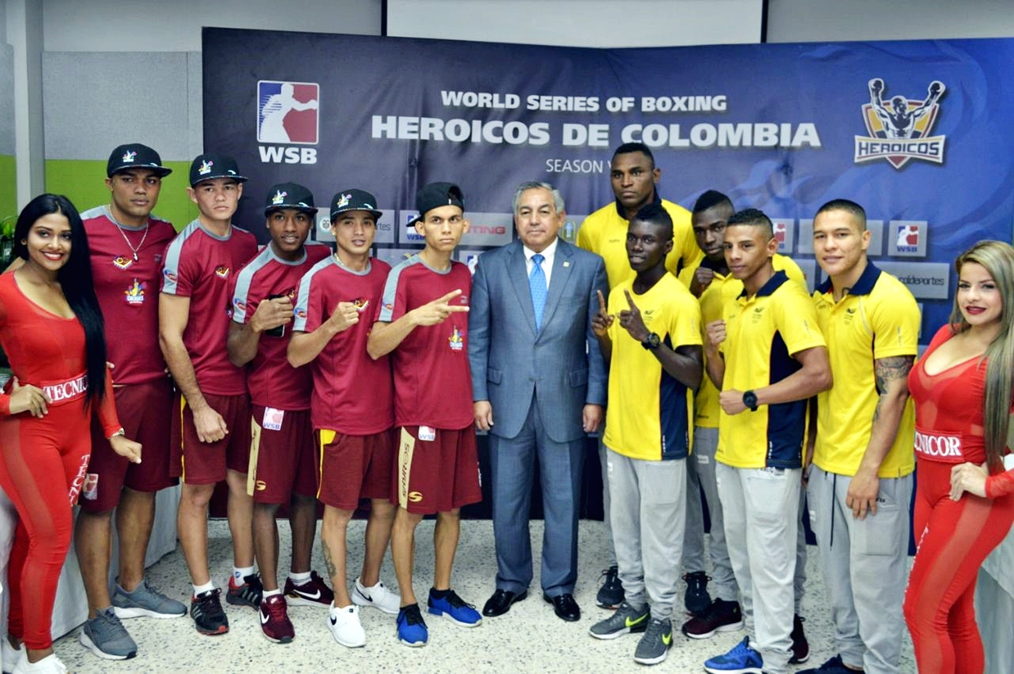 Caciques Venezuela and Colombia Heroicos have now both earned a win this season ©WSB