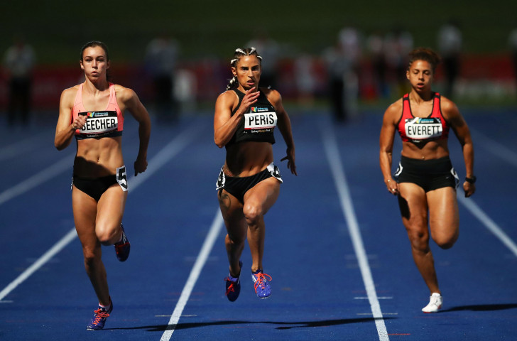 Sprinter Jessica Peris has insisted she has not taken any performance-enhancing substances following the controversial emergence of news that she has tested positive for drugs ©Getty Images