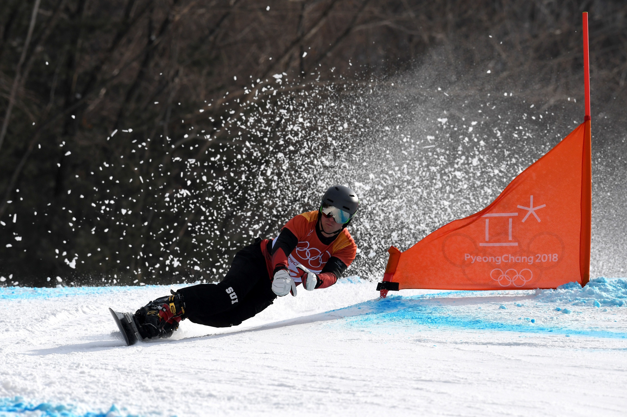 The men's parallel giant slalom crown was sealed by Switzerland's Nevin Galmarini ©Getty Images