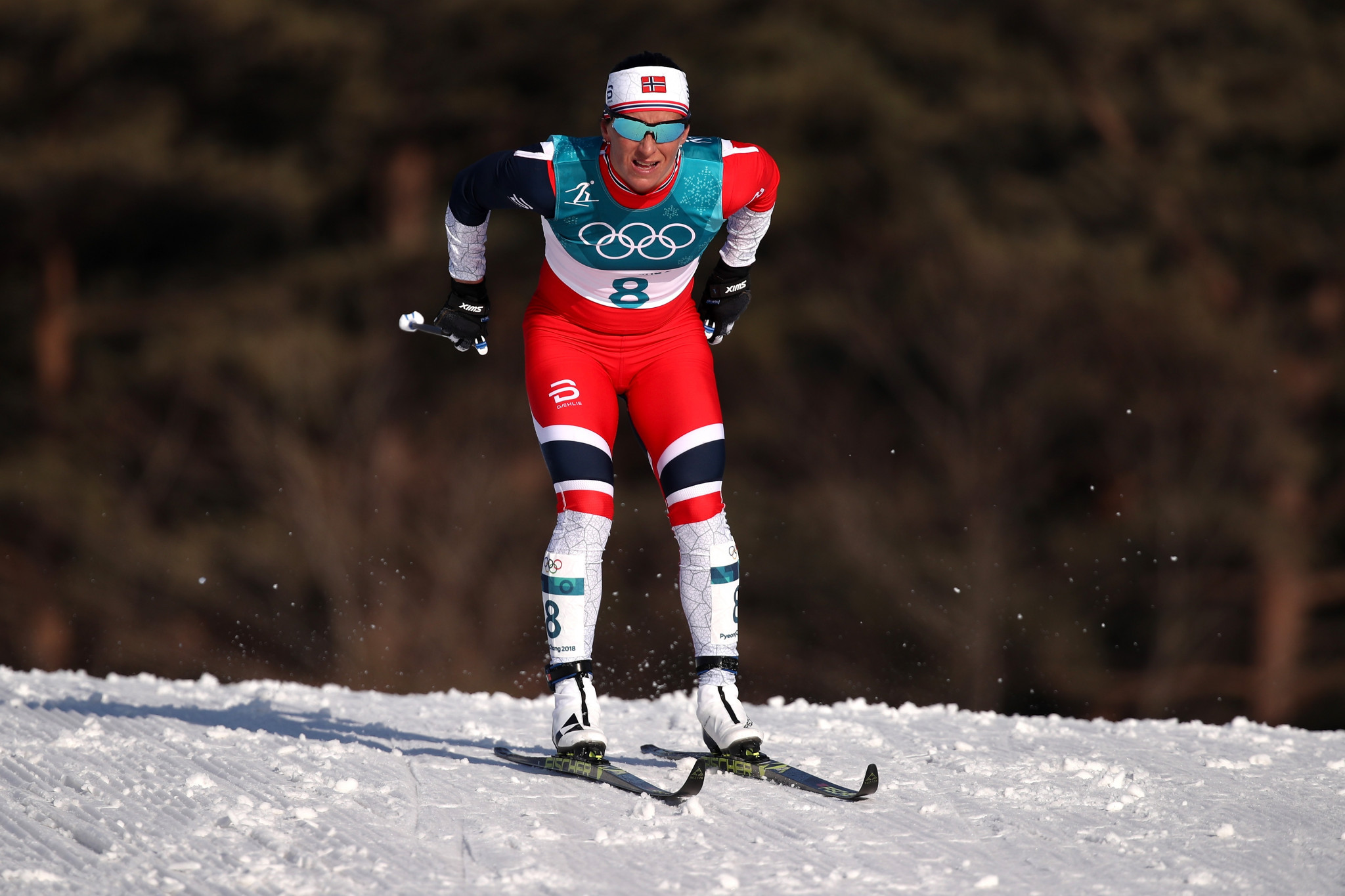 Norwegian legend Marit Bjørgen skied away from the rest of the field to secure the gold medal in dominant fashion ©Getty Images