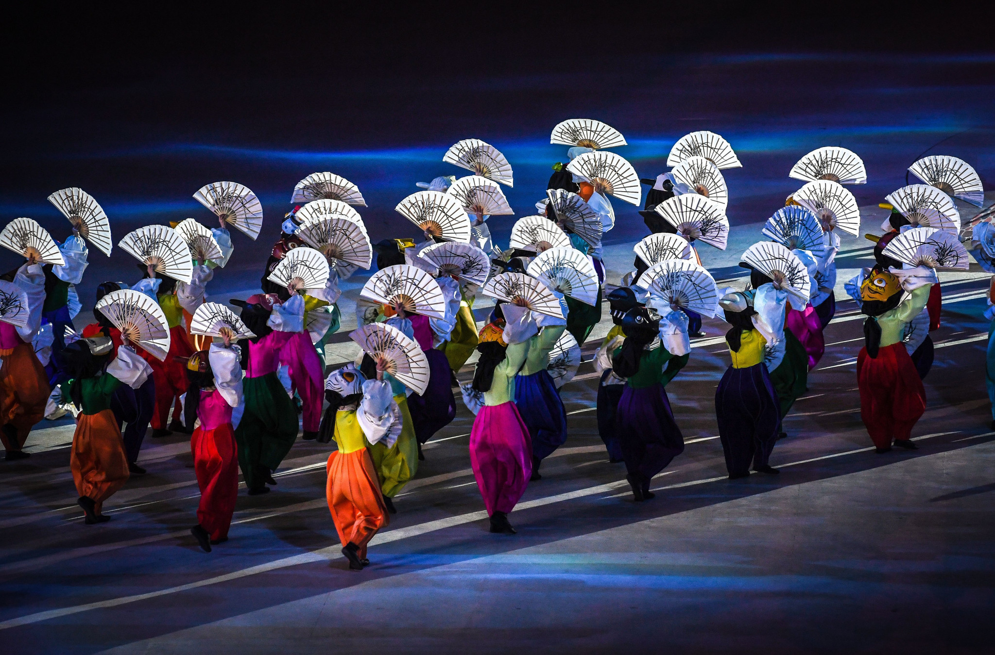 Dancers perform at the Closing Ceremony ©Getty Images