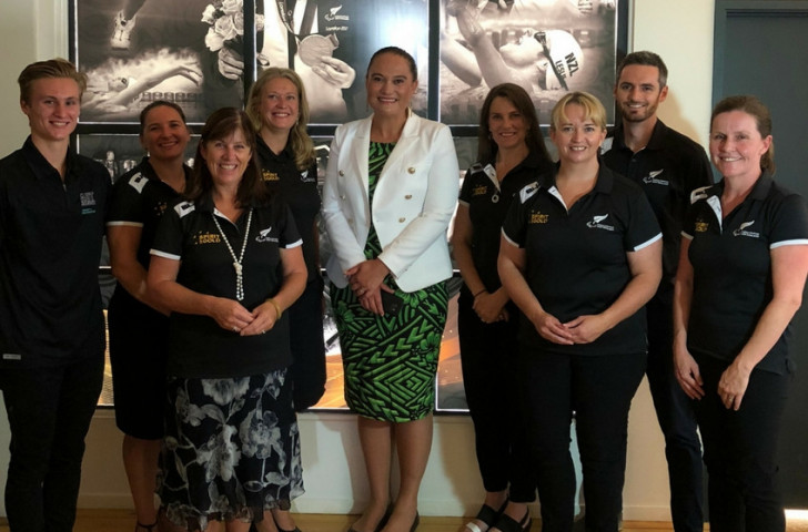 Hon Carmel Sepuloni, New Zealand's Minister for Disability Issues, visited members of the support team for the athletes who will compete in the forthcoming Pyeongchang 2018 Paralympics ©Getty Images

