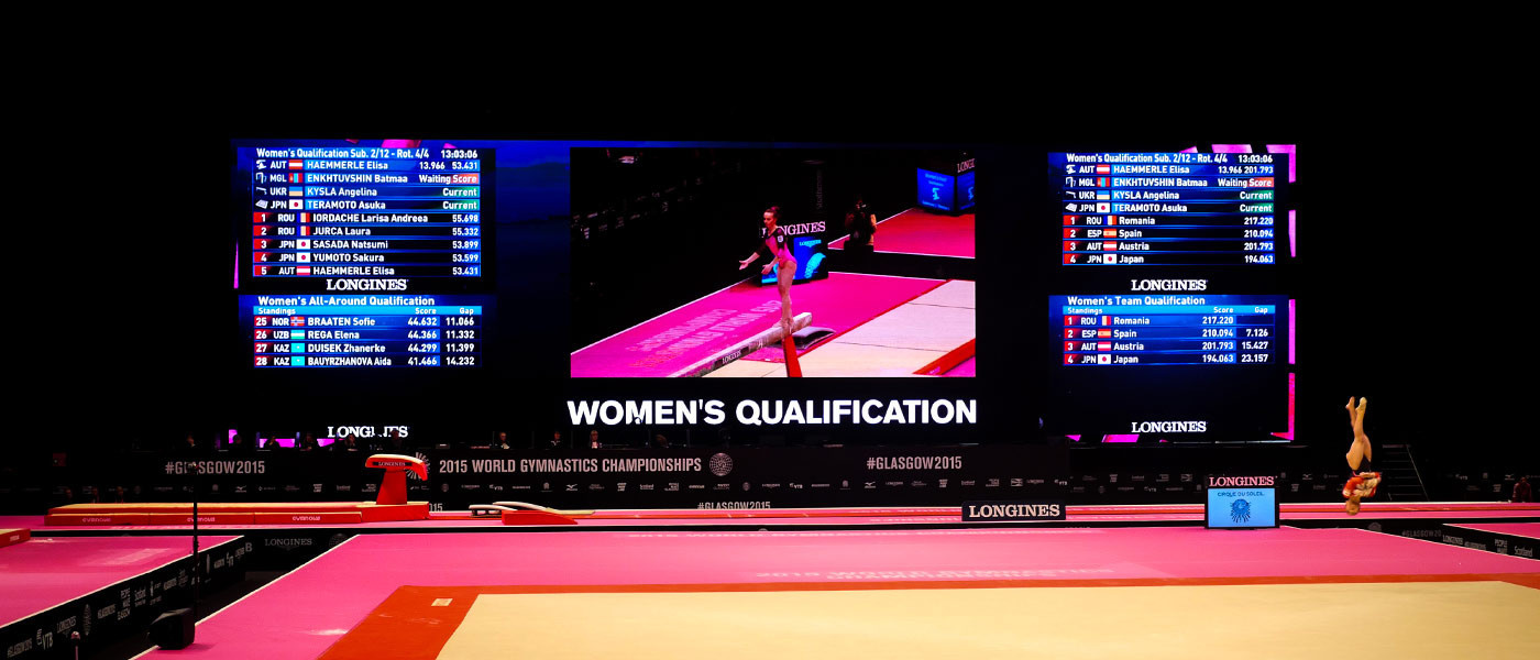 ADI have been appointed to provide big screens for the 2018 European Championships in Glasgow ©ADI