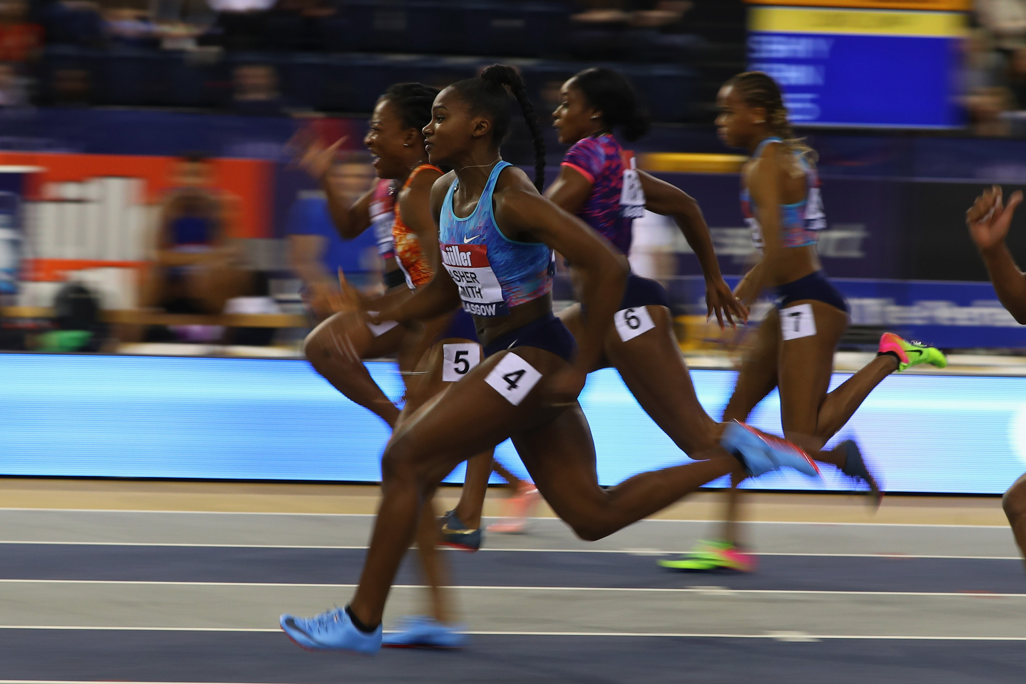 Ta Lou profits as Thompson and Schippers misfire at IAAF World Indoor Tour in Glasgow