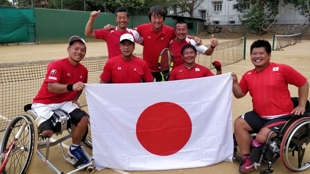 Japan seal men's berth at wheelchair tennis World Team Cup Finals