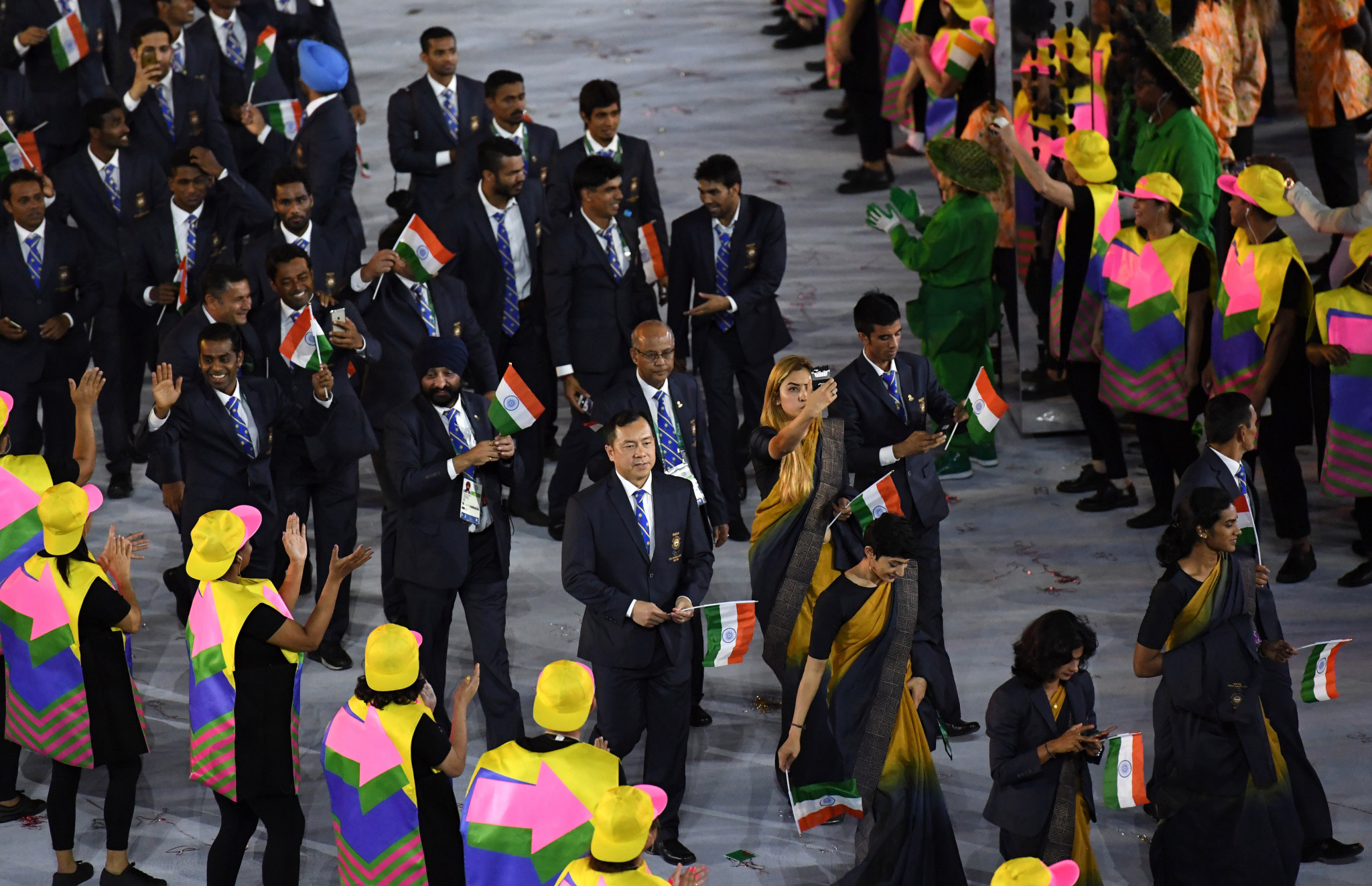India's female athletes will now wear a blazer and trousers like their male counterparts ©Getty Images
