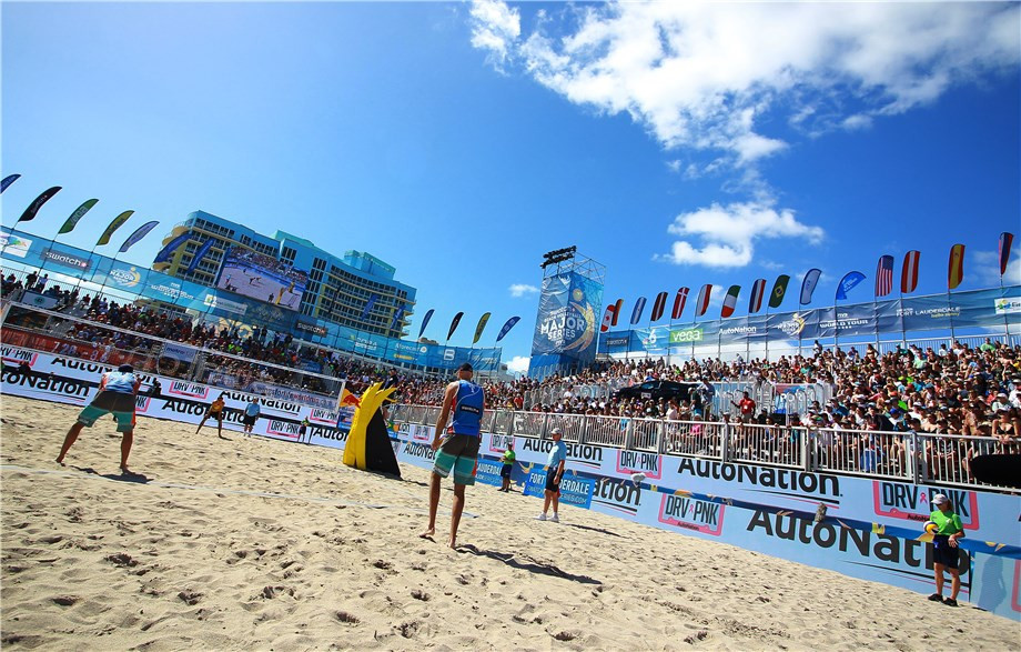 Fort Lauderdale prepares to host third FIVB Beach Volleyball World Tour event