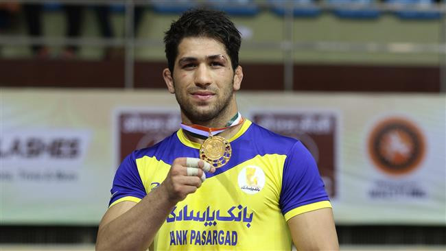 Hossein Ahmad Nouri was one of two Iranian wrestlers to win gold in Bishkek ©Iranian Wrestling Federation