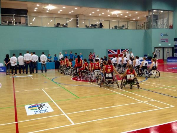 Great Britain's women saw off Spain ©EuroWBchamps 