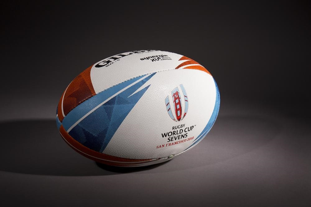 The new ball is designed specifically for the sevens game ©World Rugby
