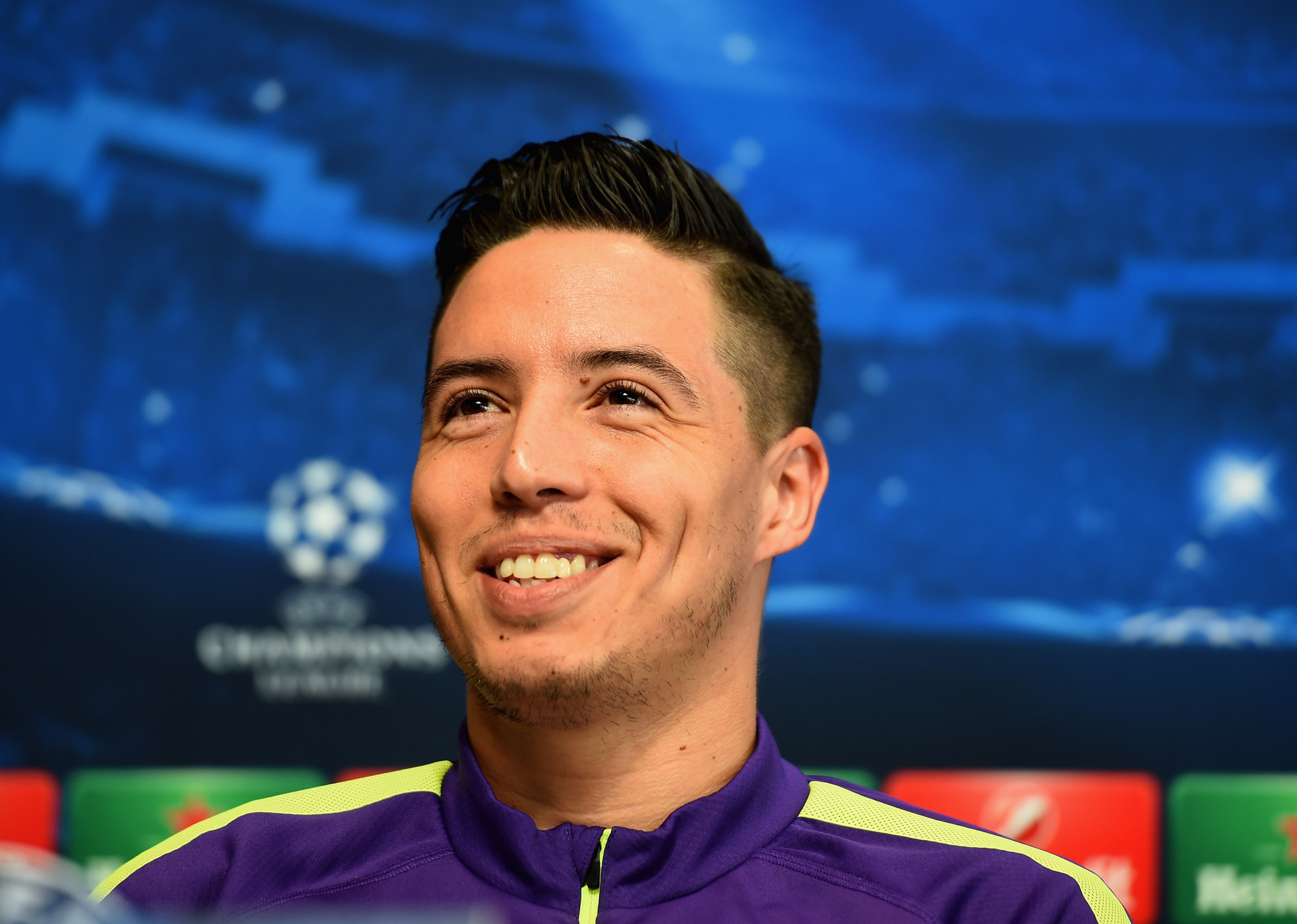 Samir Nasri is currently without a club after being made a free agent in January ©Getty Images