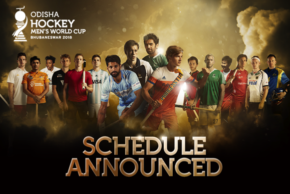 International Hockey Federation confirm draw and schedule for 2018 Men's World Cup