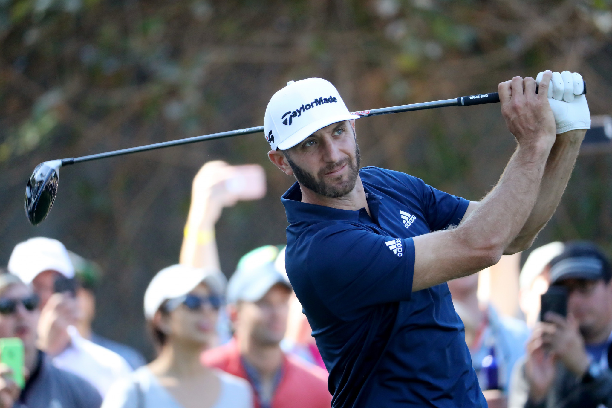 World number one Dustin Johnson starts the defence of his WGC -Mexico title tomorrow ©Getty Images