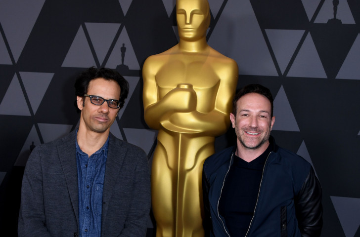 Bryan Fogel, right, and Dan Cogan, the team behind Icarus ©Getty Images