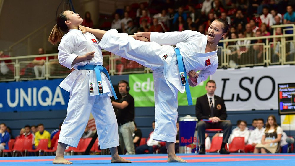 This week's Karate 1-Series A event in Salzburg has attracted a record entry of more than 1,500 athletes from 88 countries ©Getty Images