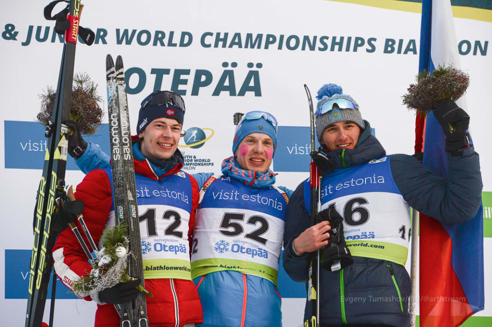 Russia won gold and bronze in the men's race ©IBU