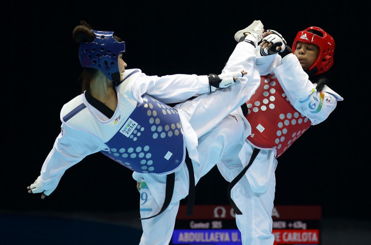 Action from the 2014 Youth Olympic Games in Nanjing. This year's World Junior Taekwondo Championships in Tunisia will be preceded by a qualifying event for this year's Games in Buenos Aires ©Getty Images
