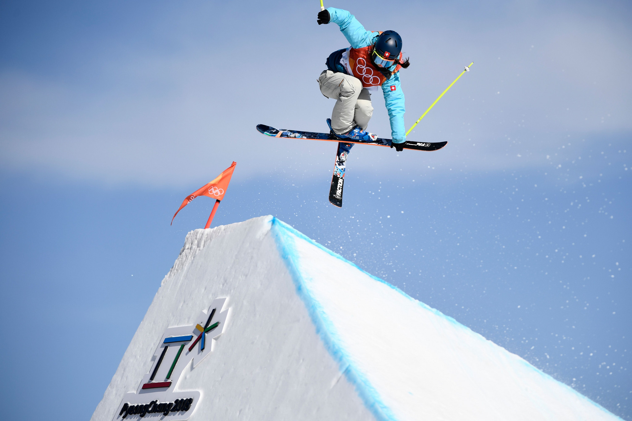 Pyeongchang 2018 slopestyle gold medallist Sarah Hoefflin is set to return to action ©Getty Images