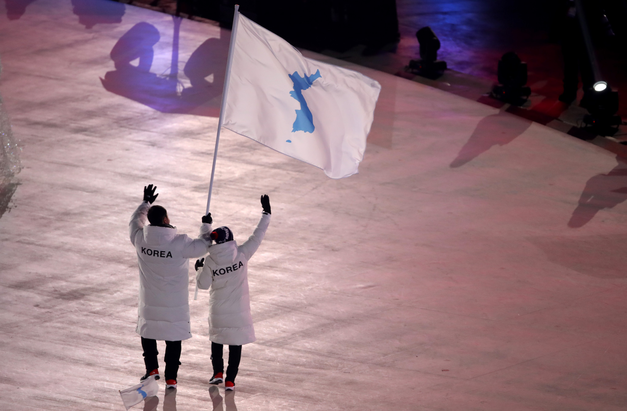 The Winter Olympics were credited with promoting peace on the Korean peninsula ©Getty Images