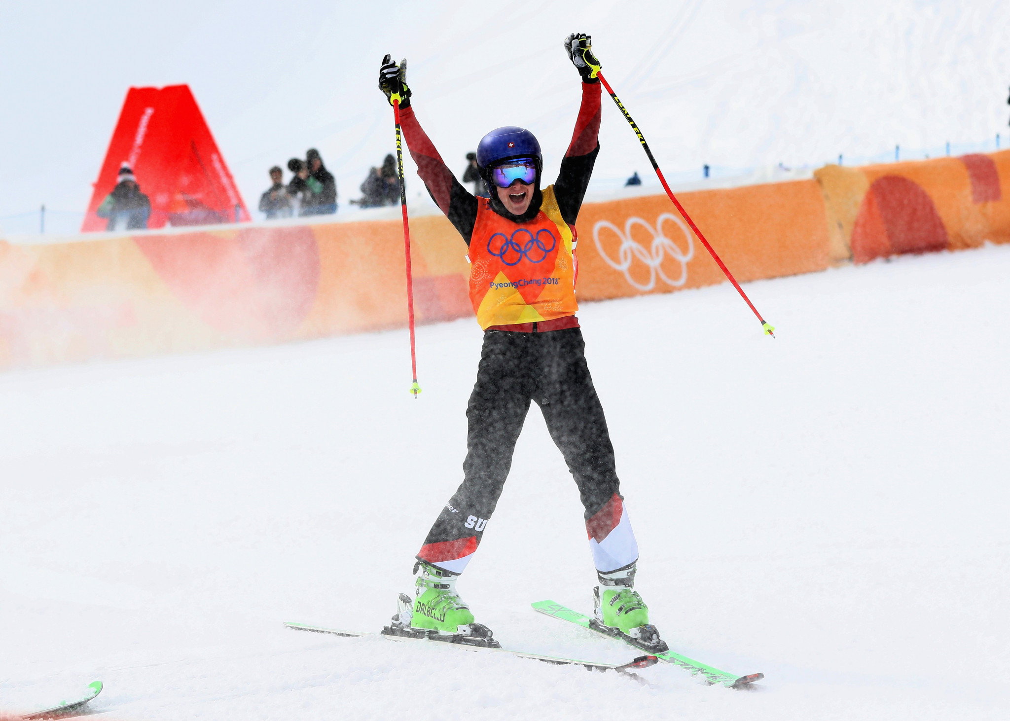 Fanny Smith was the quickest women's qualifier in Sunny Valley ©Getty Images
