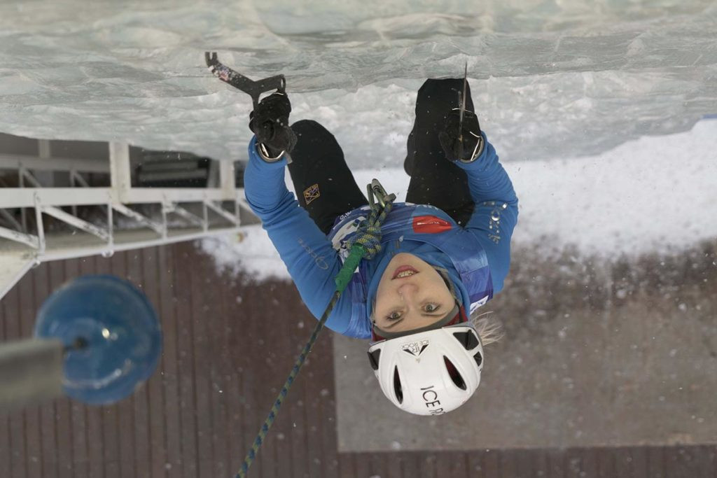 Russian men's lead athletes nearing UIAA ice climbing summit in Kirov