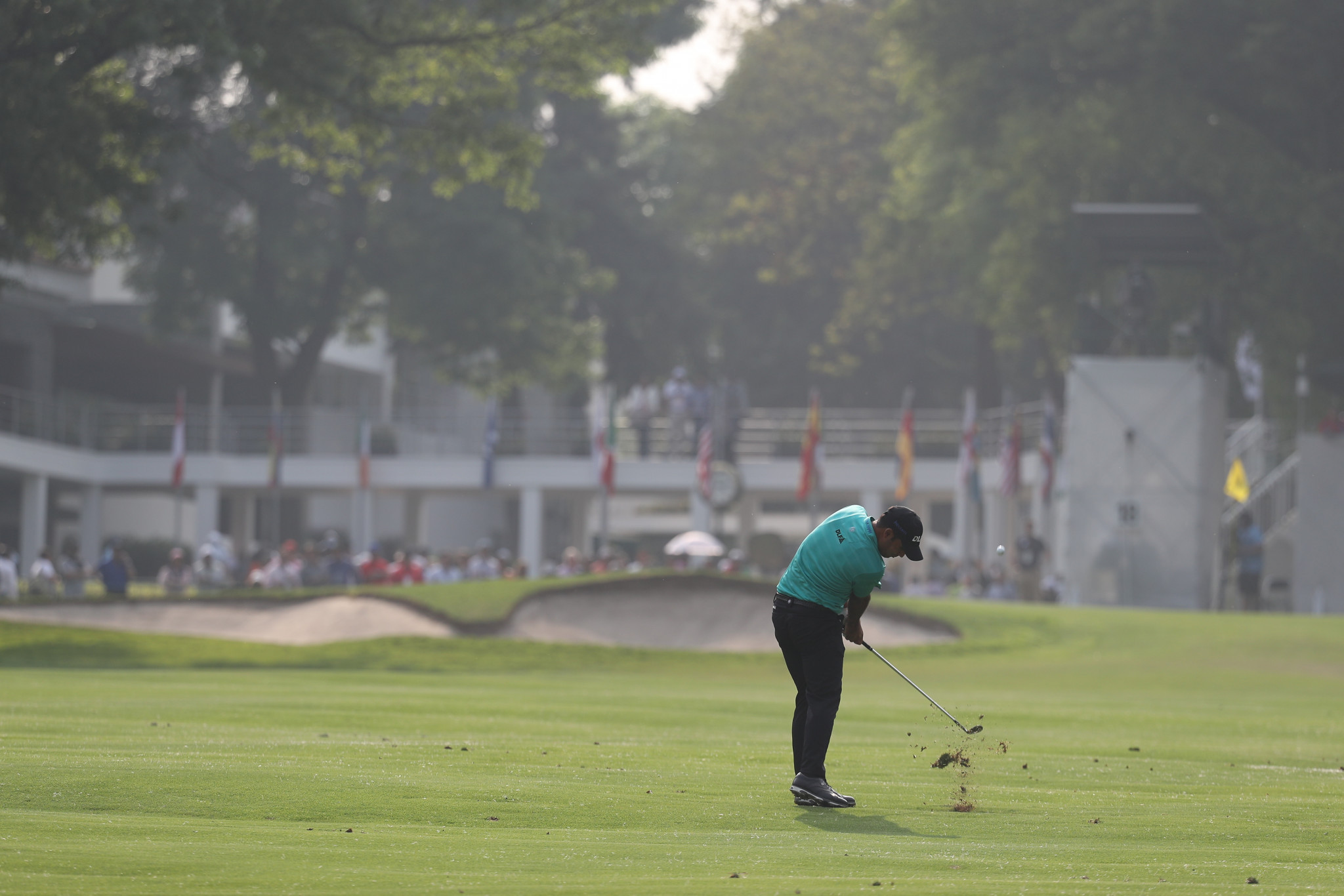 Debutant Shubhankar Sharma of India shot a five-under round of 66 to move to the top of the leaderboard at the World Golf Championships at the Club de Golf Chapultepec in Mexico City ©Getty Images