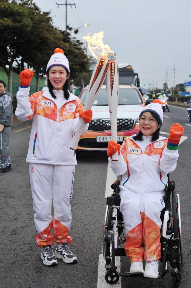 Jeju was among the cities in South Korea the Paralympic Torch visited before being combined into a single flame during a special ceremony in Seoul ©Pyeongchang 2018 