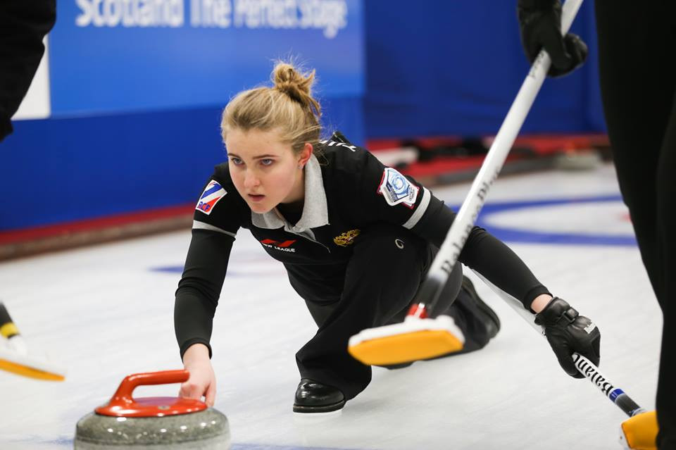 Russia are unbeaten after the first set of round robin matches at the World Junior Curling Championships ©WCF