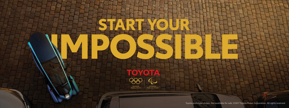 Toyota is a world Paralympic partner and member of the International Olympic Committee TOP sponsorship programme ©Toyota