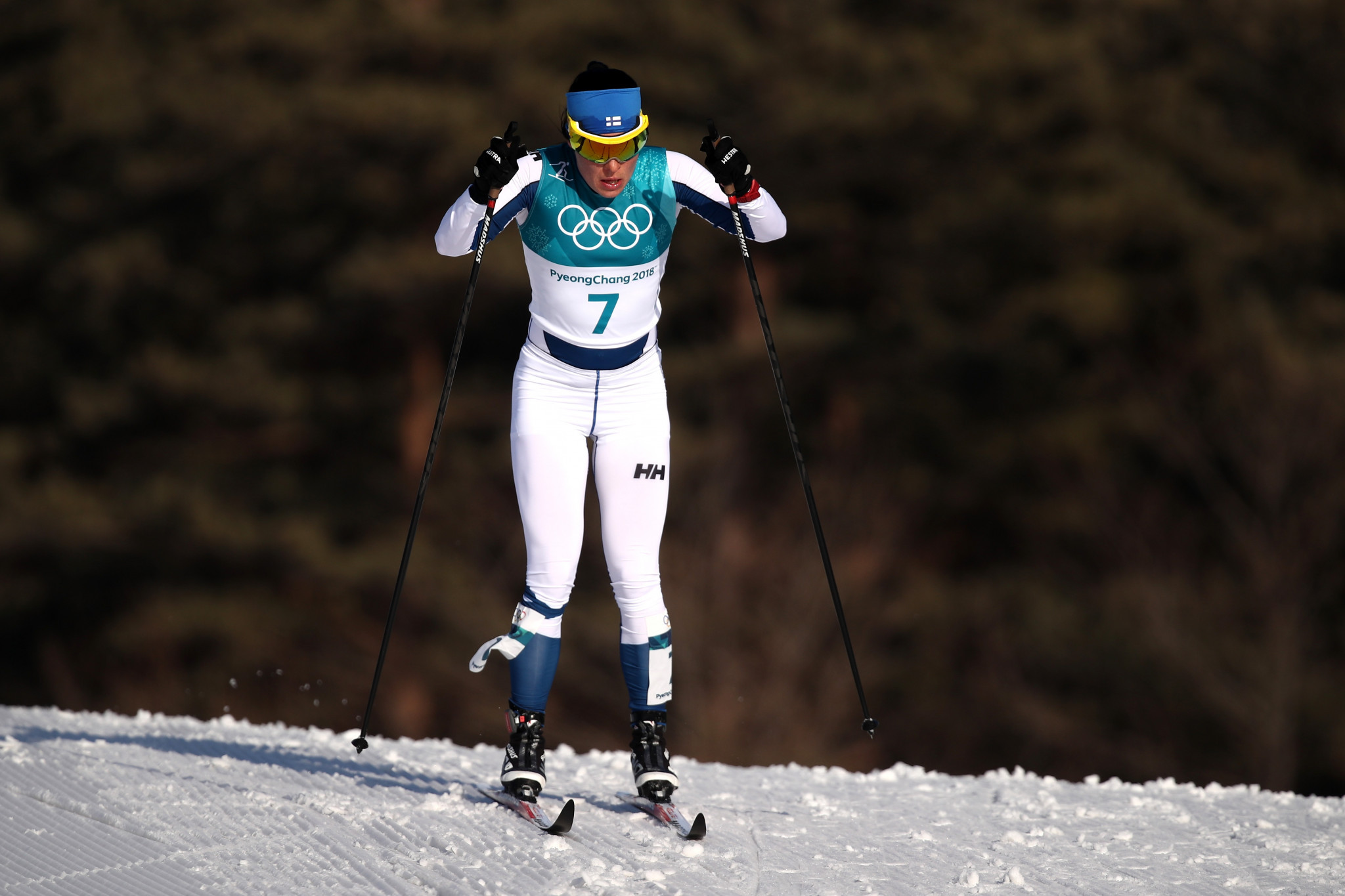 Finland's Krista Pärmäkoski returned to winning ways following the break for the Winter Olympic Games in Pyeongchang as she claimed victory in the women's 10 kilometres classic race ©Getty Images
