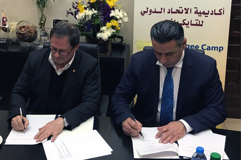 THF enters partnership with Jordanian Taekwondo Federation