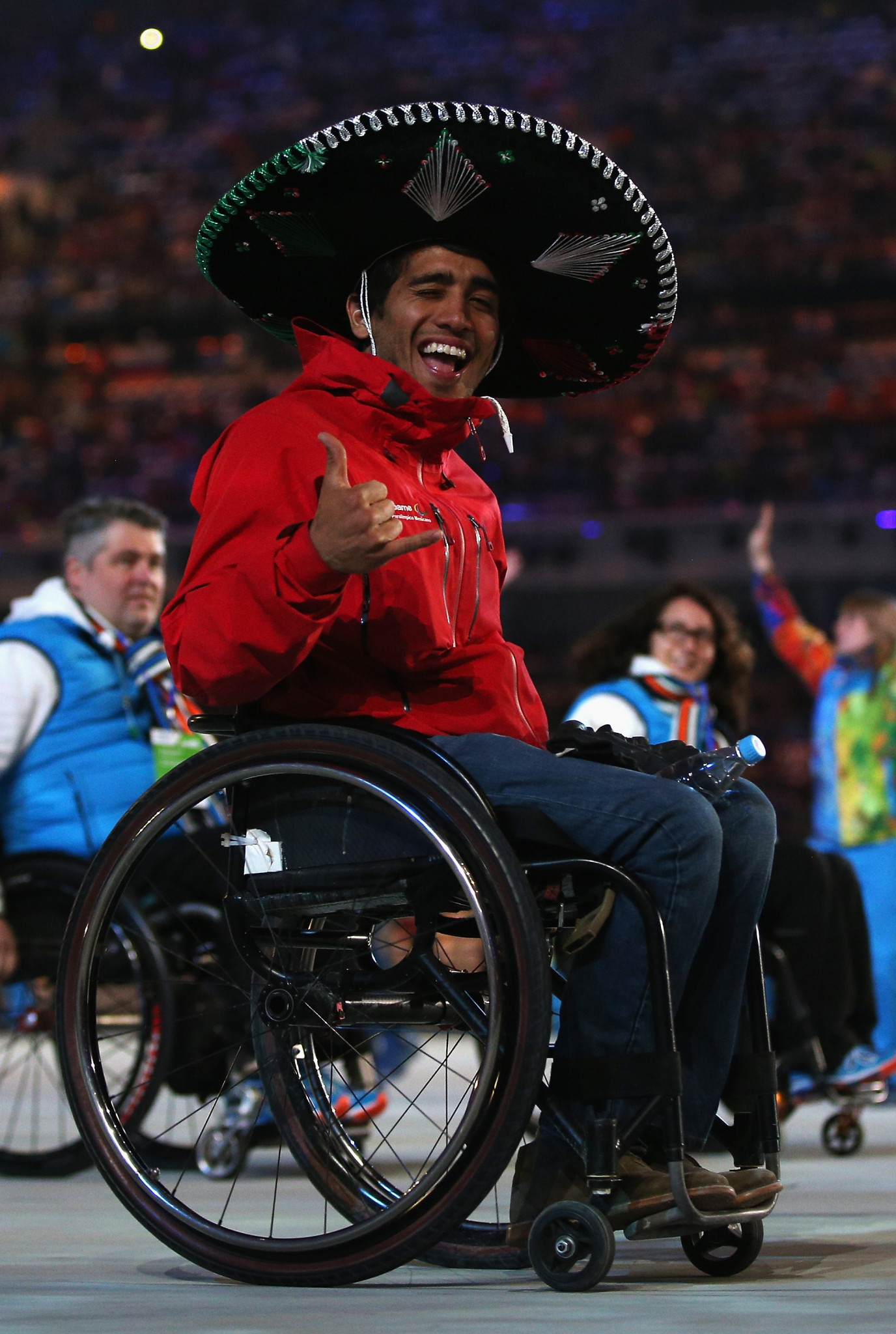 Arly Velasquez is one of 25 people who the IPC has chosen to video blog the upcoming Games  ©Getty Images