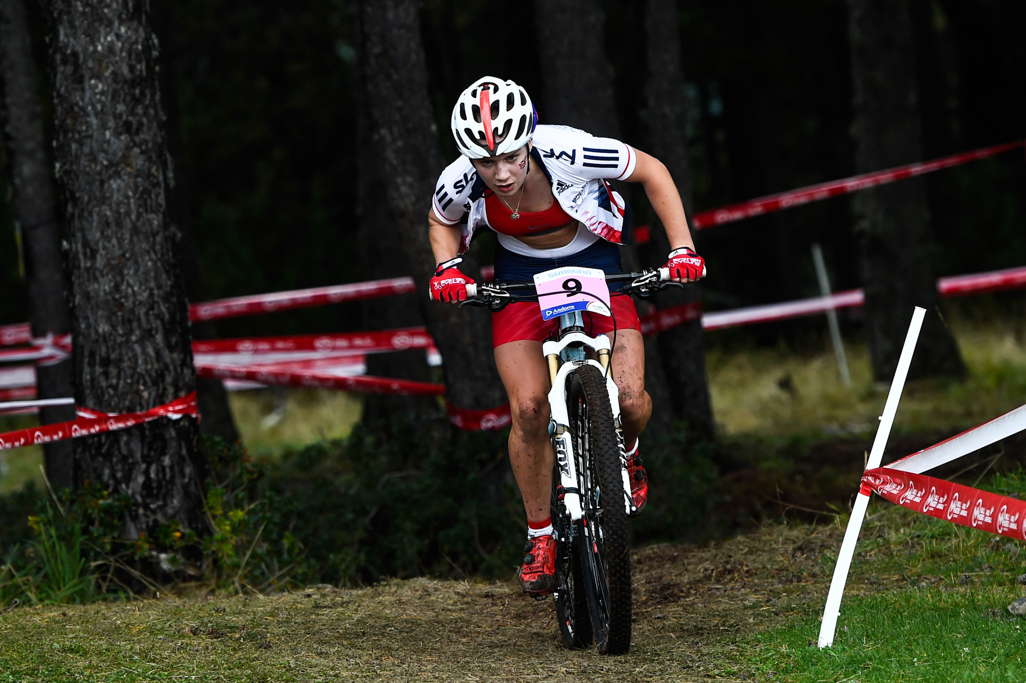 Under-23 world champion Evie Richards will compete in the women's mountain bike event ©Getty Images