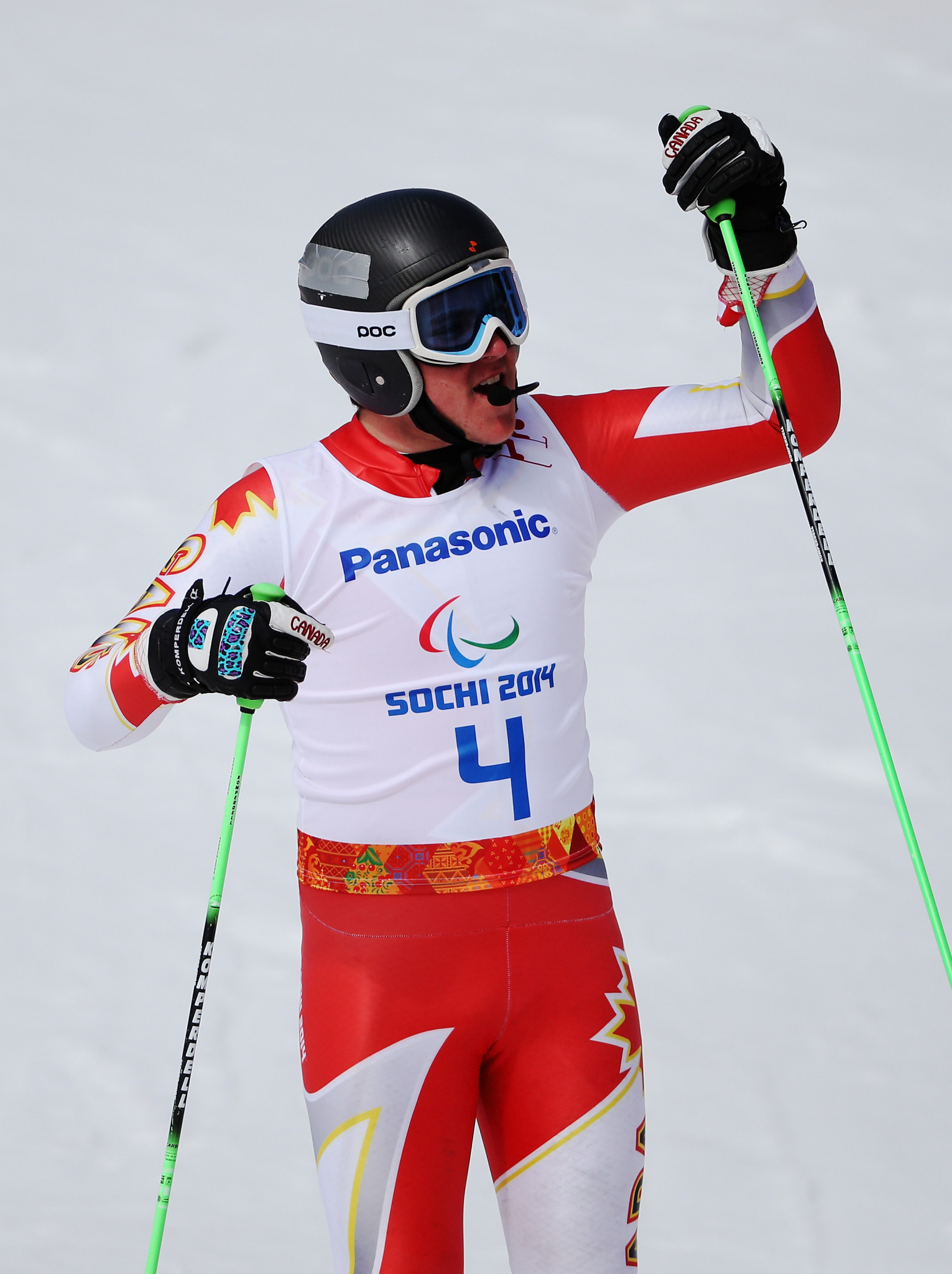 Mac Marcoux won one gold medal and two bronze at Sochi 2014 ©Getty Images
