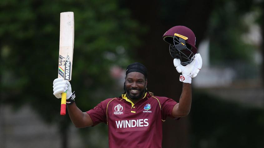 Chris Gayle hit a blistering century as the West Indies began their qualification campaign by beating the UAE ©ICC
