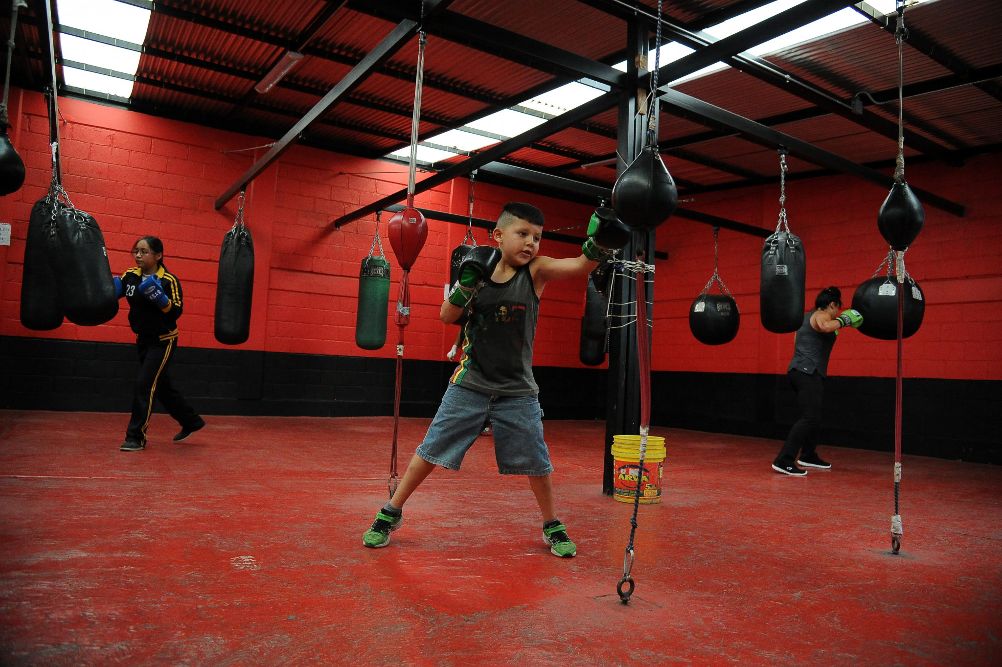 Boxing gyms can remove youngsters from dangerous situations on the streets  ©Getty Images