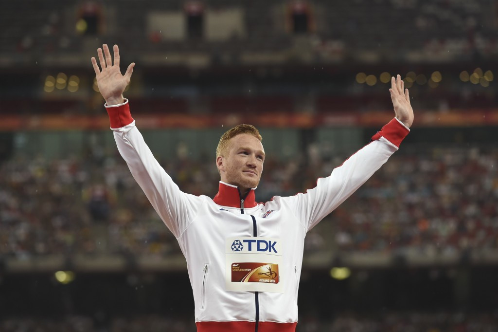 Britain's Greg Rutherford added his first Diamond Race Trophy win in Zurich to his full collection of major championship medals ©Getty Images