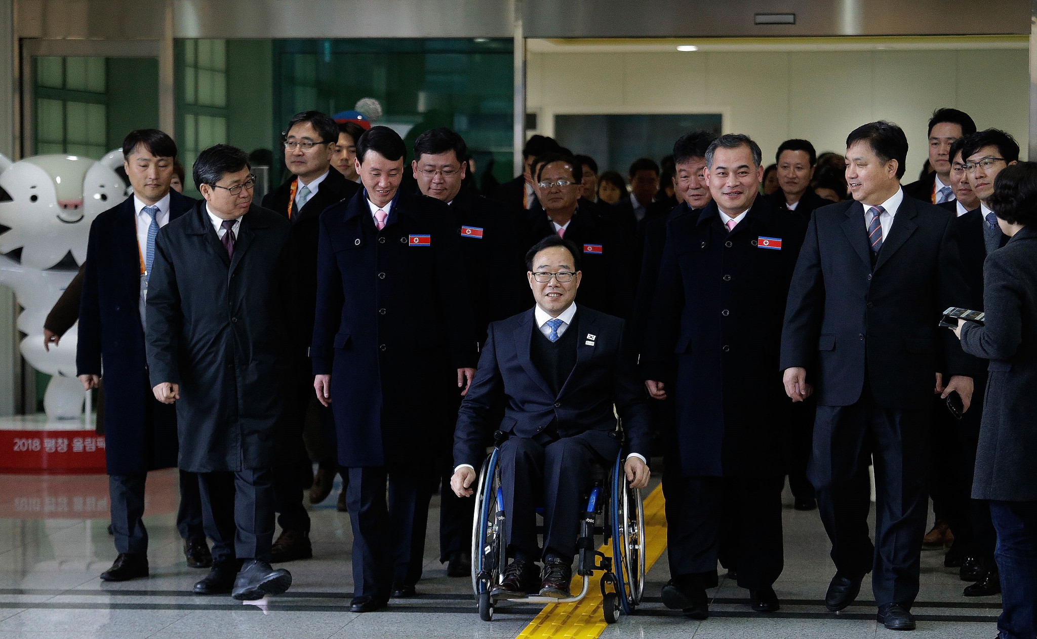 North Korean delegation arrives in South Korea for Pyeongchang 2018 Winter Paralympics