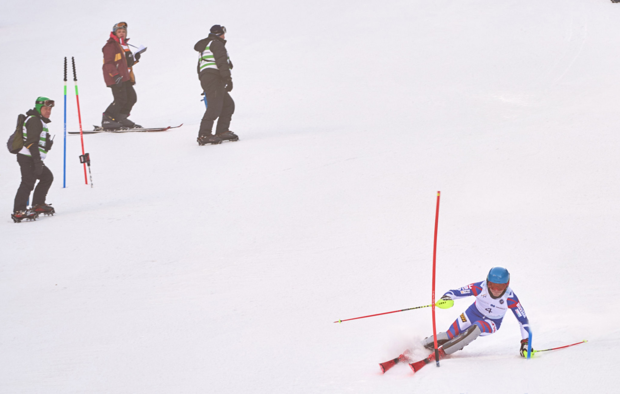 Pyasik takes victory at Alpine skiing test event for Krasnoyarsk 2019 Winter Universiade