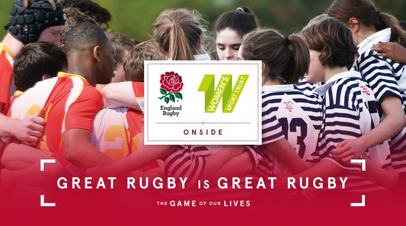 England Rugby and the Women’s Sport Trust have partnered to support the Onside campaign ©England Rugby