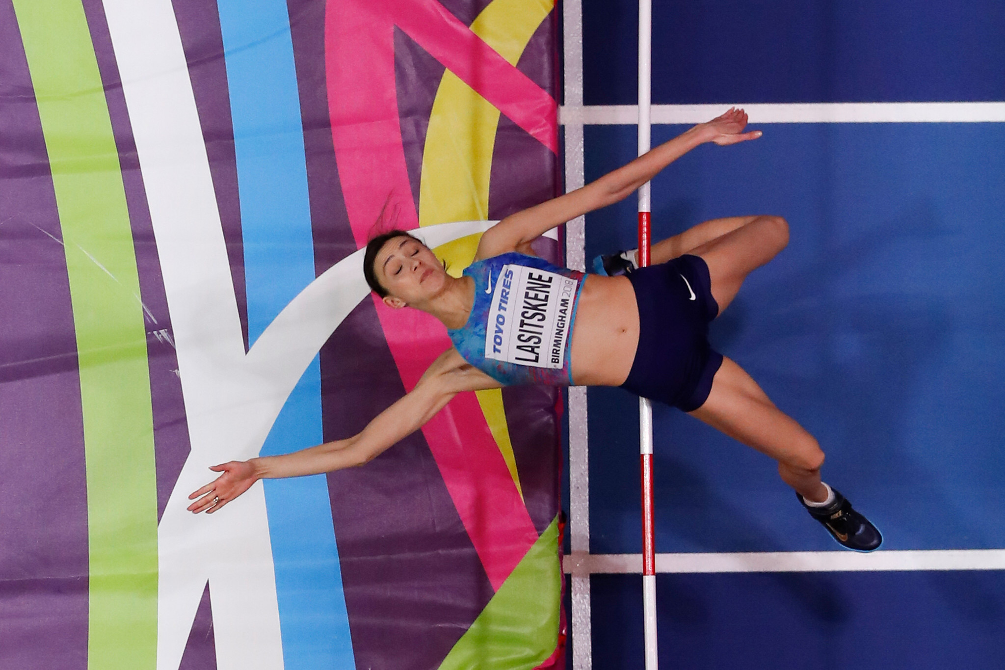 Mariya Lasitskene is the reigning world high jump champion indoor and outdoor ©Getty Images
