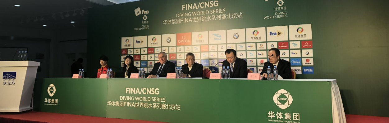 FINA have announced a four-year partnership with the China National Sport Group during the Beijing event ©FINA